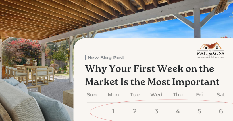 Why Your First Week on the Market Is the Most Important